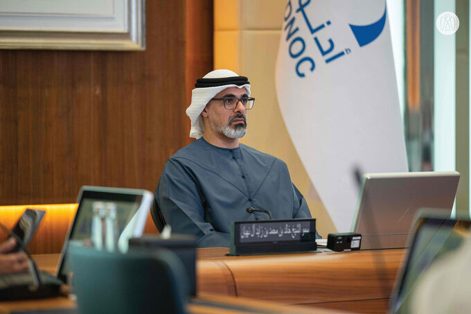 Khaled bin Mohamed bin Zayed chairs meeting of Executive Committee of ADNOC Board of Directors