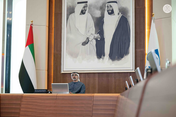 Khaled bin Mohamed bin Zayed chairs meeting of Executive Committee of ADNOC Board of Directors