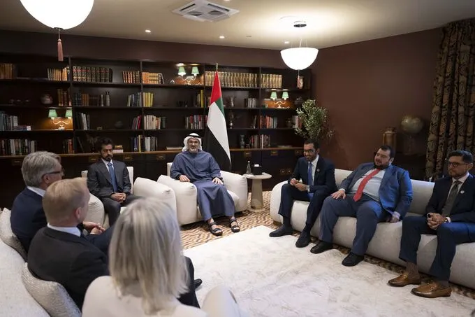 Crown Prince of Abu Dhabi meets with CEOs of leading Norwegian companies