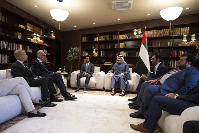 Crown Prince of Abu Dhabi meets with CEOs of leading Norwegian companies