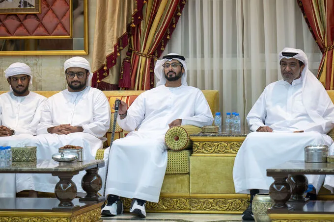 Zayed bin Hamdan bin Zayed offers condolences on the passing of Shamma Suhail Al Yabhouni Al Dhaheri