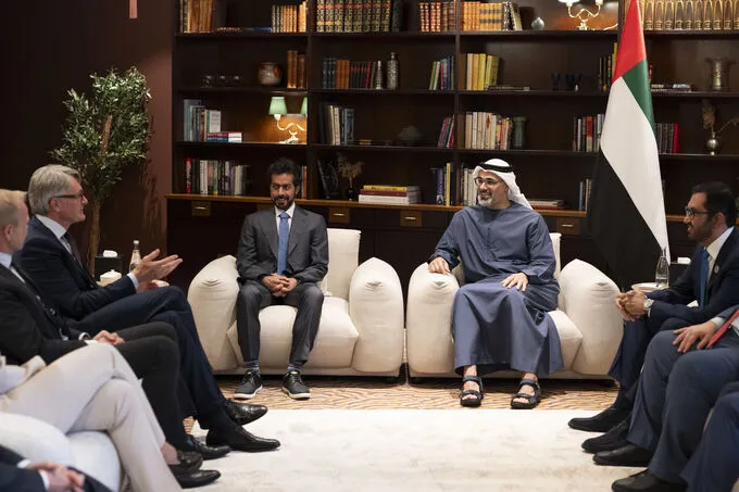 Crown Prince of Abu Dhabi meets with CEOs of leading Norwegian companies