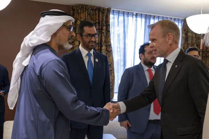 Crown Prince of Abu Dhabi meets with CEOs of leading Norwegian companies