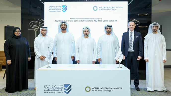 Abu Dhabi Quality and Conformity Council partners with Abu Dhabi Global Market on inspections to ensure product safety in the emirate