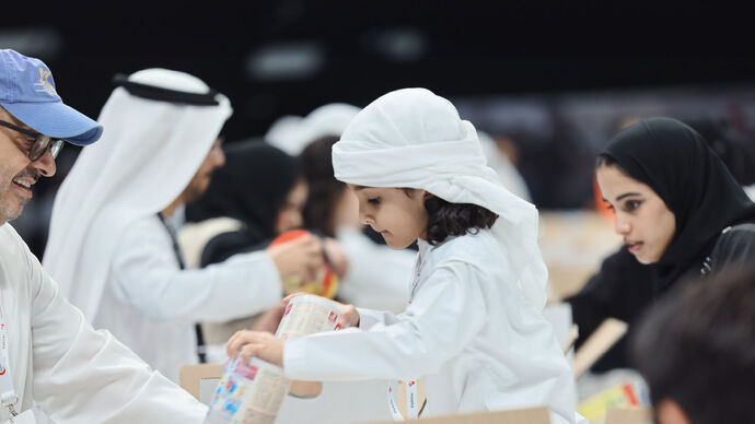 دائرة تنمية المجتمع – أبوظبي تشجِّع التعاون المجتمعي والعطاء خلال شهر رمضان