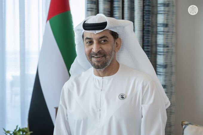 Hamdan bin Zayed receives top-performing 12th grade students in Al Dhafra Region