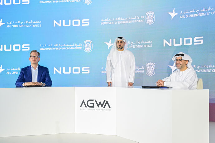 AgriFood Growth and Water Abundance partners with Swiss-based NUOS to build alternative production facility
