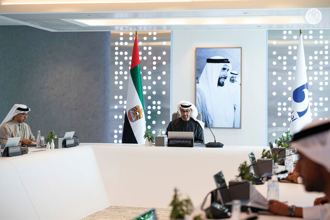 UAE President chairs ADNOC Board of Directors meeting