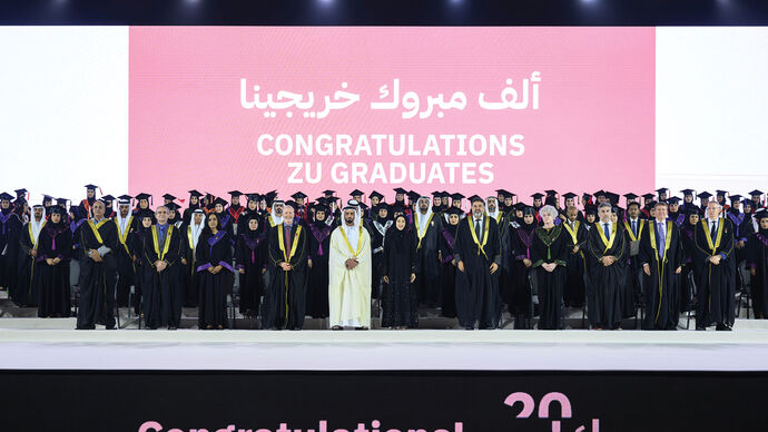 Saif bin Zayed attends graduation ceremony for Zayed University’s Future Makers Class of 2024
