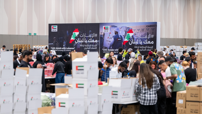 Zayed Charitable and Humanitarian Foundation provides additional aid worth AED5m in support of UAE stands with Lebanon campaign