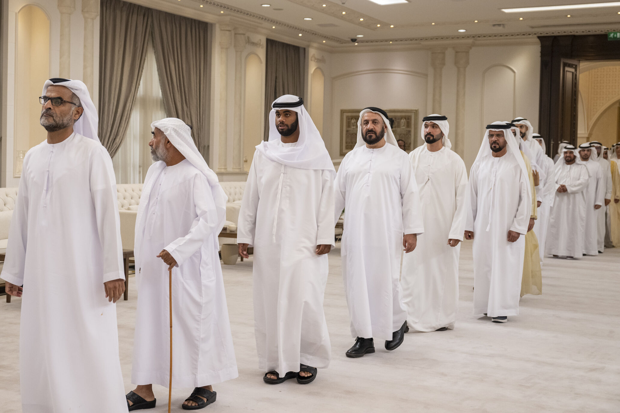 UAE President Receives Rulers Of Emirates, Crown Princes On Eid Al Adha