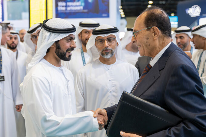 Khalifa bin Tahnoon bin Mohammed attends opening ceremony of World Utilities Congress 2024