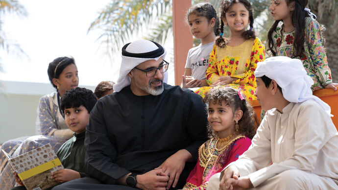 خالد بن محمد بن زايد يزور مركز &quot;نبض الفلاح&quot; المجتمعي ويوجّه بالتوسُّع في إنشاء مراكز مجتمعية شاملة على مستوى الإمارة