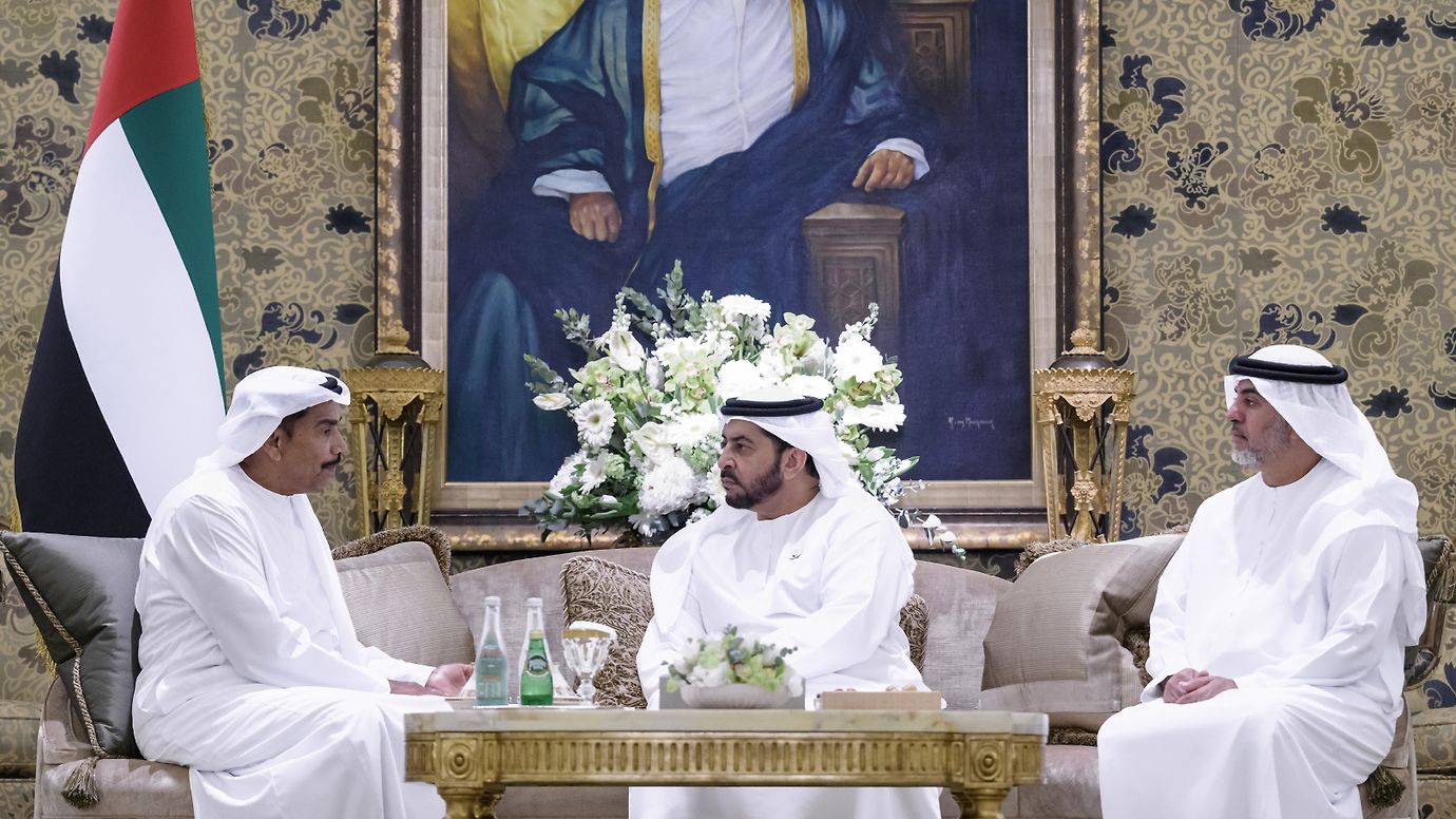 Hamdan Bin Zayed Receives Chairman And Member Of The Higher Organising 