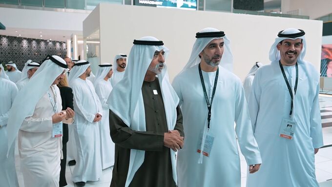 Nahyan bin Mubarak inaugurates Air Expo Abu Dhabi 2024