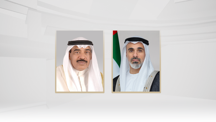 Khaled bin Mohamed bin Zayed holds phone call with Sabah Khaled Al-Hamad congratulating him on appointment as Crown Prince of Kuwait