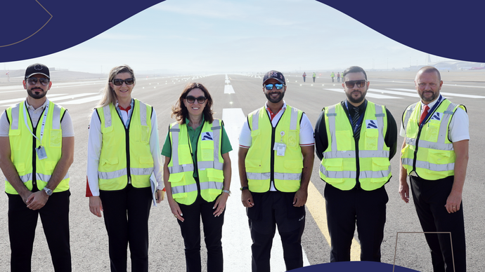 Abu Dhabi Airports marks early reopening of northern runway at Zayed International Airport