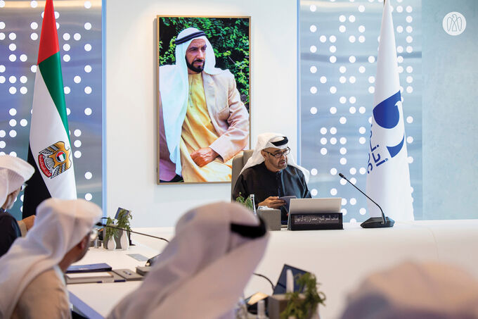 UAE President chairs ADNOC Board of Directors meeting