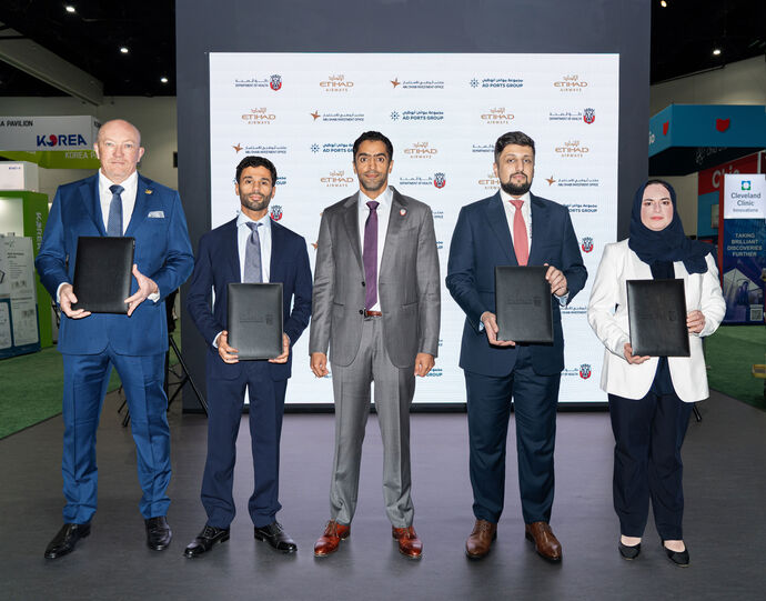 Department of Health – Abu Dhabi, Abu Dhabi Investment Office, Etihad Airways, and AD Ports Group partner to transform Abu Dhabi into a global pharmaceutical distribution hub