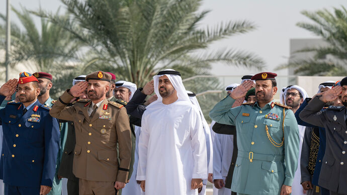 يوم العلم الإماراتي في واحة الكرامة