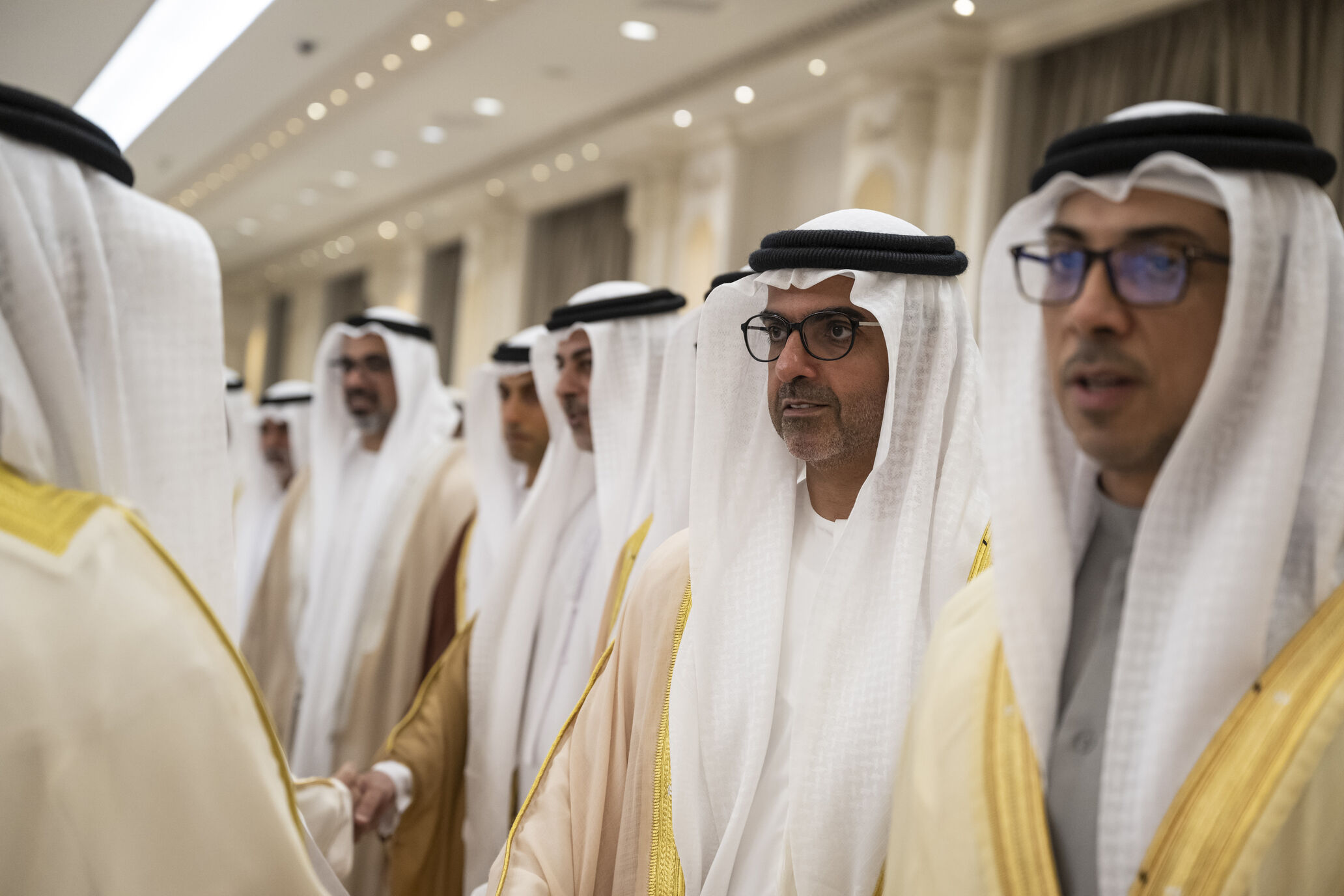 Uae President Receives Rulers Of Emirates Crown Princes On Eid Al Adha