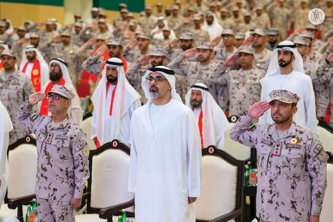 Crown Prince Of Abu Dhabi Attends Infantry School’s Golden Jubilee Ceremony