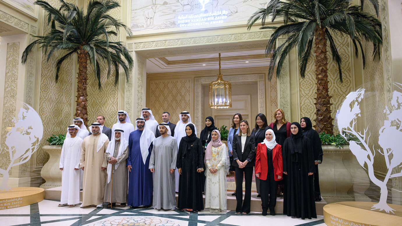 Hamdan bin Zayed honours inaugural winners of Sheikh Hamdan bin Zayed ...