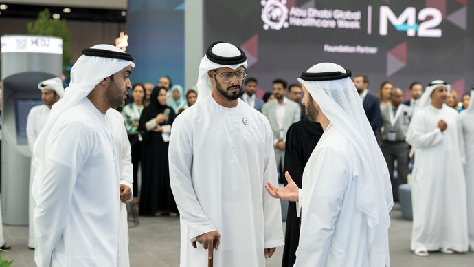Zayed bin Hamdan bin Zayed attends final day of Abu Dhabi Global Healthcare Week