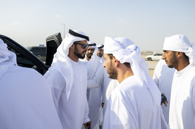 Zayed bin Hamdan bin Zayed offers condolences on the passing of Mohamed Humaid Baldabeela Al Mansoori 