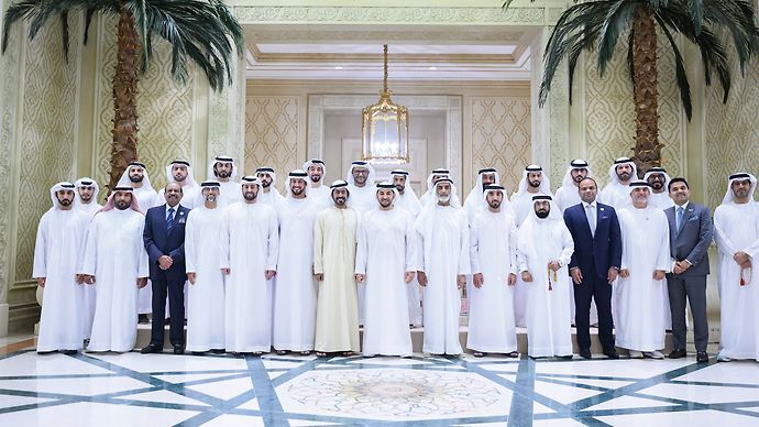 Hamdan bin Zayed receives philanthropists and volunteers and praises charitable initiatives supporting UAE&#039;s humanitarian efforts