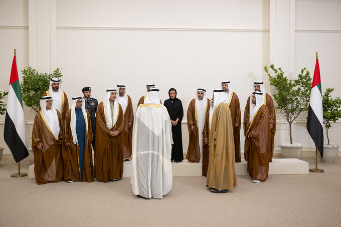 Before the UAE President and in the presence of Crown Prince of Abu Dhabi, Abu Dhabi Executive Council’s new members take oath of office