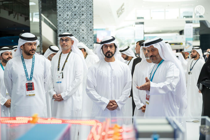 Khalifa bin Tahnoon bin Mohammed attends opening ceremony of World Utilities Congress 2024