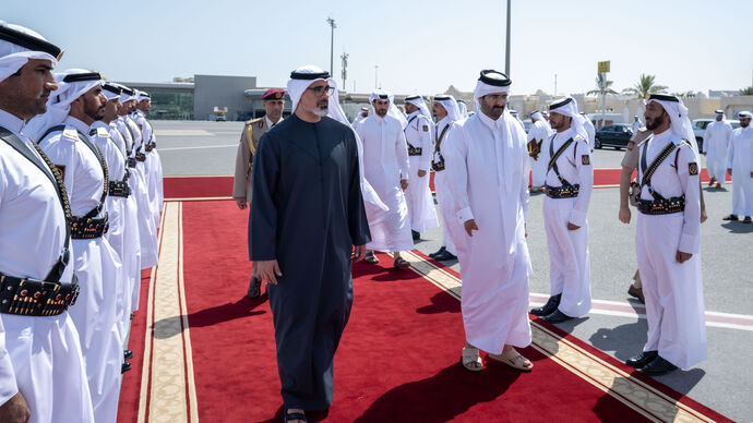 Crown Prince of Abu Dhabi concludes official visit to Qatar