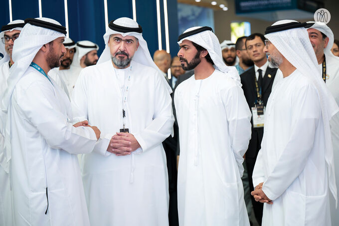 Khalifa bin Tahnoon bin Mohammed attends opening ceremony of World Utilities Congress 2024