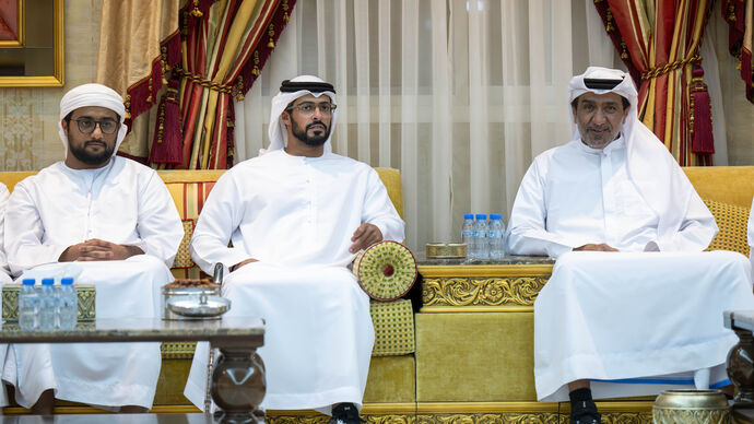 Zayed bin Hamdan bin Zayed offers condolences on the passing of Shamma Suhail Al Yabhouni Al Dhaheri