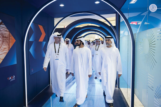 Khalifa bin Tahnoon bin Mohammed attends opening ceremony of World Utilities Congress 2024