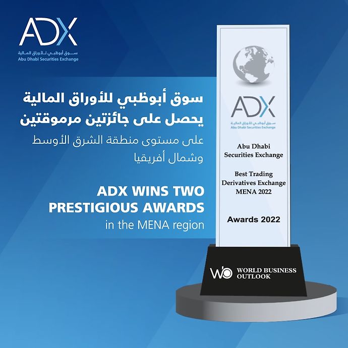 ADX recognised for outstanding performance since 2021, winning two World Business Outlook awards