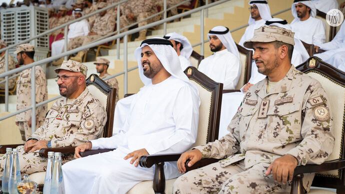 Theyab bin Mohamed bin Zayed attends graduation ceremony of 20th cohort of UAE National Service programme