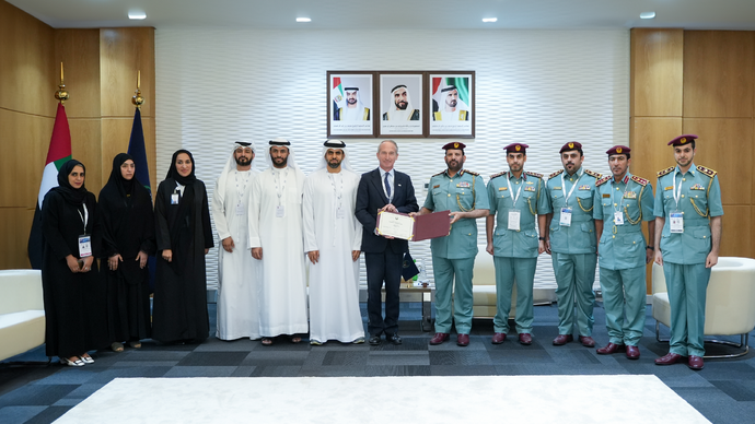 Rabdan Academy receives accreditation from Security Qualifications Center of UAE Ministry of Interior