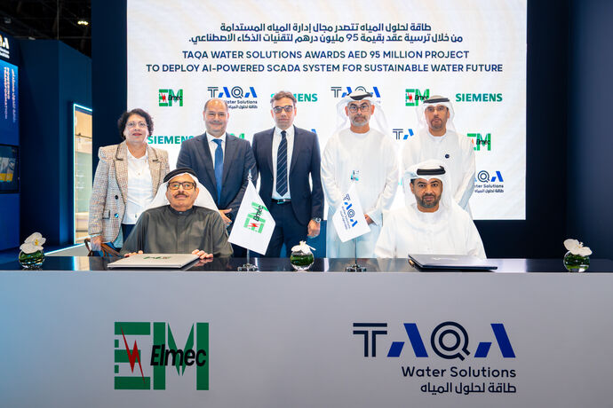 TAQA Water Solutions launches AED95m sustainable project to develop Supervisory Control and Data Acquisition system