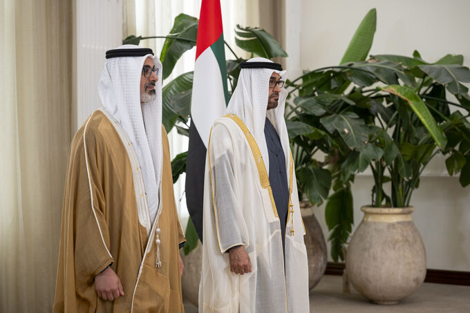 Before the UAE President and in the presence of Crown Prince of Abu Dhabi, Abu Dhabi Executive Council’s new members take oath of office