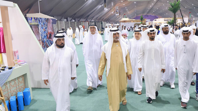 Nahyan bin Mubarak visits 20th Liwa Dates Festival in Al Dhafra Region