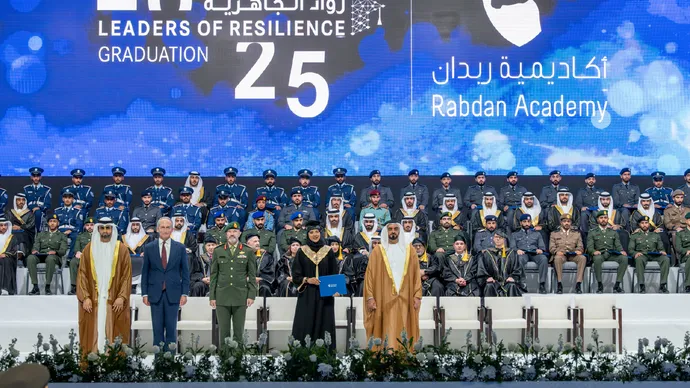 Saif bin Zayed attends Rabdan Academy 2025 graduation ceremony