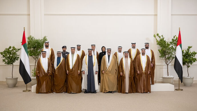 In the presence of Mohamed bin Zayed, Abu Dhabi Executive Council’s new members take oath of office