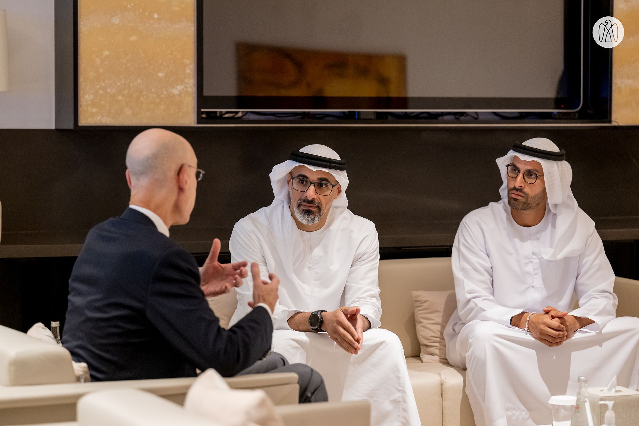 Khaled bin Mohamed bin Zayed meets with National Basketball Association ...