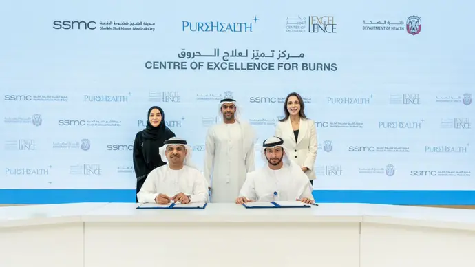 Department of Health - Abu Dhabi names Sheikh Shakhbout Medical City as centre of excellence for burn treatments