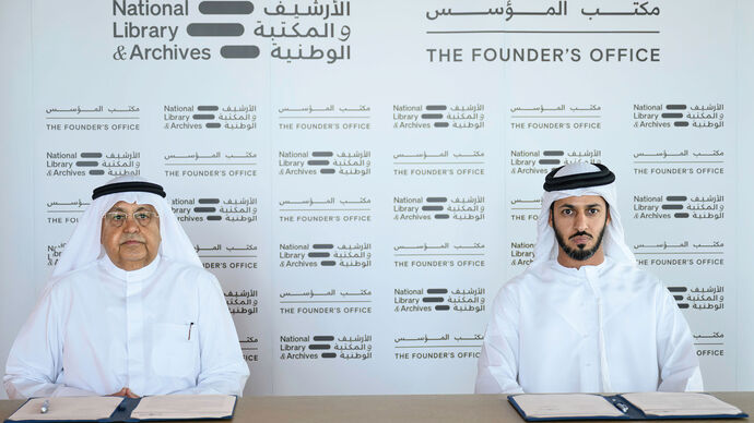 To harness resources for supporting national efforts and initiatives, collaboration agreement signed between The Founder’s Office and National Library and Archives