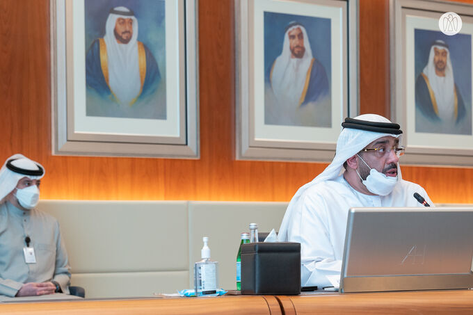 Khaled Bin Mohamed Bin Zayed Chairs Meeting Of Executive Committee Of Board Of Directors Of Adnoc